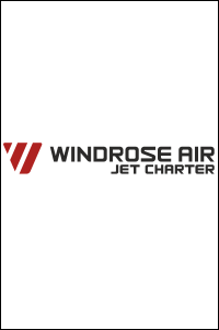 Windrose Air Jet Charter Logo